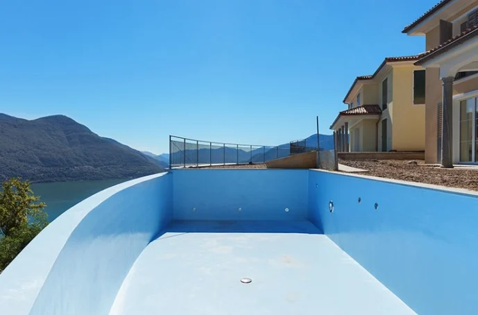 Swimming pool waterproofing